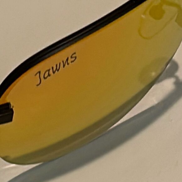 Tinted Jawns Unisex Aviator Sunglasses Polarized Orange Full Inclusion - Picture 6 of 8